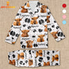 Joycorners Highland Cattle Pattern 3D Pajamas