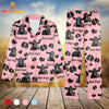 Joycorners Black Angus Cattle Pattern 3D Pajamas