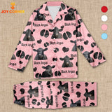 Joycorners Black Angus Cattle Pattern 3D Pajamas