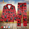 Joycorners Black Angus Cattle Pattern 3D Pajamas