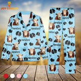 Joycorners Hereford Cattle Pattern 3D Pajamas