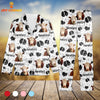 Joycorners Hereford Cattle Pattern 3D Pajamas