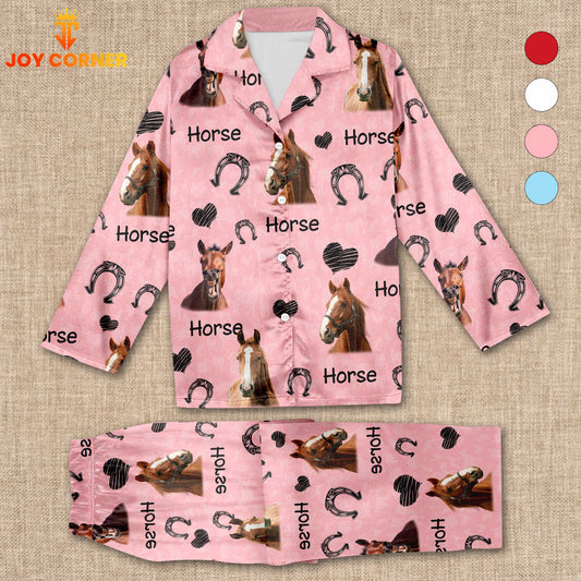 Joycorners Horse Pattern 3D Pajamas