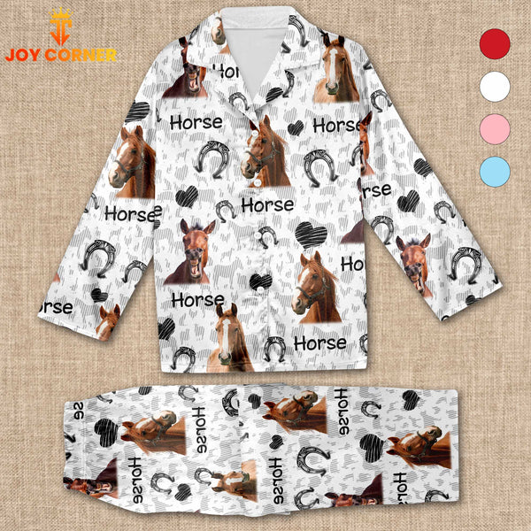 Joycorners Horse Pattern 3D Pajamas