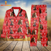 Joycorners Horse Christmas Pattern 3D Pajamas