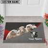 Joycorners Hair Sheep Metal Pattern Doormat