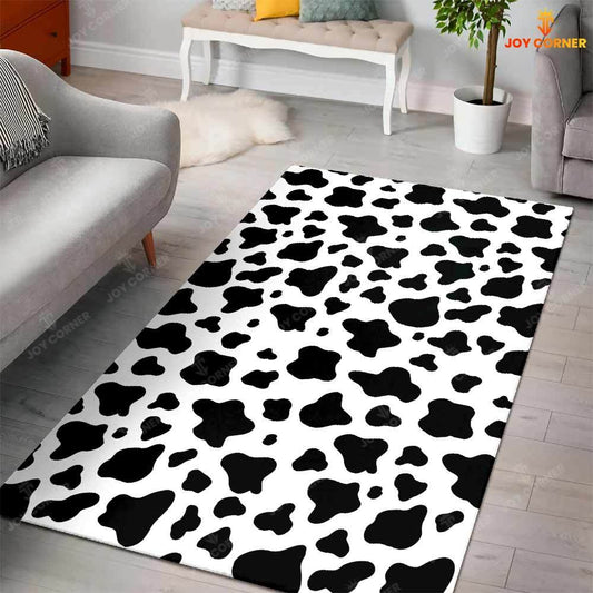 Joycorners Farm Cow Pattern Rug