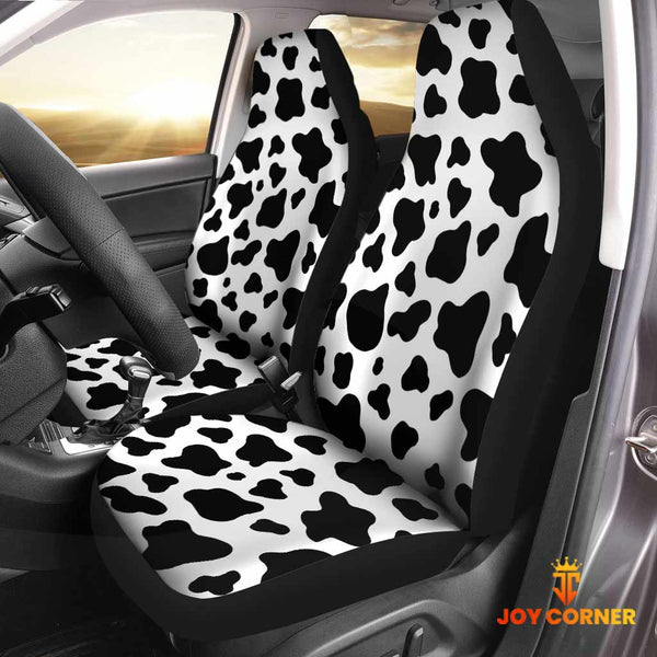 Joycorners Farm Cow Pattern 3D Car Seat Cover Set (2PCS)