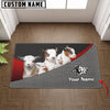 Joycorners Pygmy Goats Metal Pattern Doormat