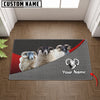 Joycorners Blackface Sheep Metal Pattern Doormat