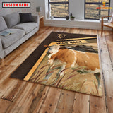 Joycorners Personalized Name Simmental On The Meadow Rug