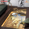 Joycorners Personalized Name Brahman On The Meadow Rug