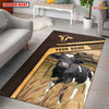 Joycorners Personalized Name Holstein On The Meadow Rug