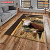 Joycorners Personalized Name Hereford On The Meadow Rug