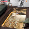 Joycorners Personalized Name Charolais On The Meadow Rug