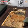 Joycorners Personalized Name Limousin On The Meadow Rug