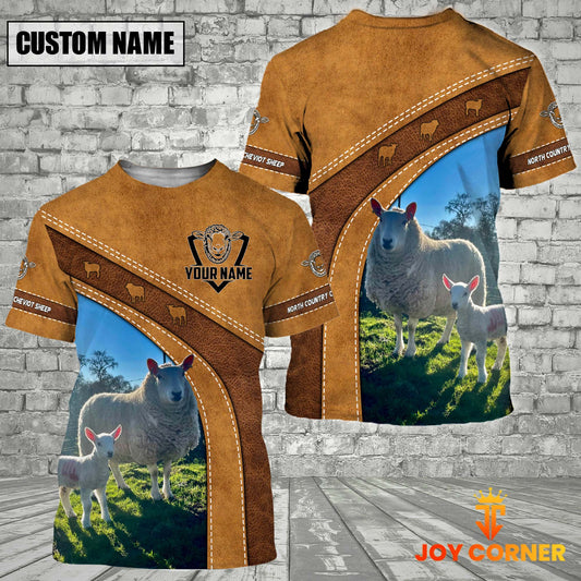 Joycorners Personalized Name Farm North Country Cheviot Sheep Cattle Hoodie