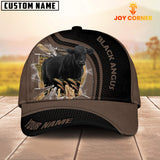 Joycorners Black Angus Custom Name Full Color Cap