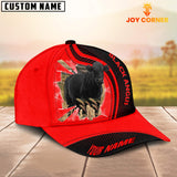 Joycorners Black Angus Custom Name Full Color Cap
