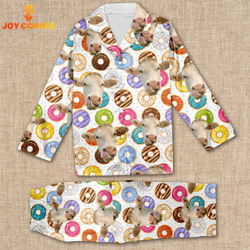 Joycorners Charolais Cookies Pattern 3D Pajamas