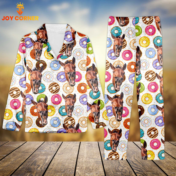 Joycorners Horse Cookies Pattern 3D Pajamas