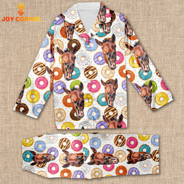 Joycorners Horse Cookies Pattern 3D Pajamas