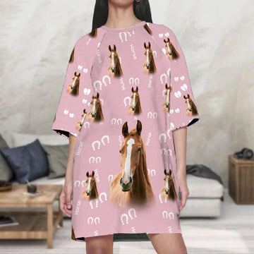 Joycorners Horse 3D Sleep Tee