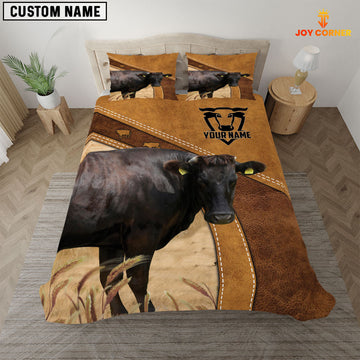 Joy Corners Polled Wagyu Pattern Customized Name 3D Bedding Set