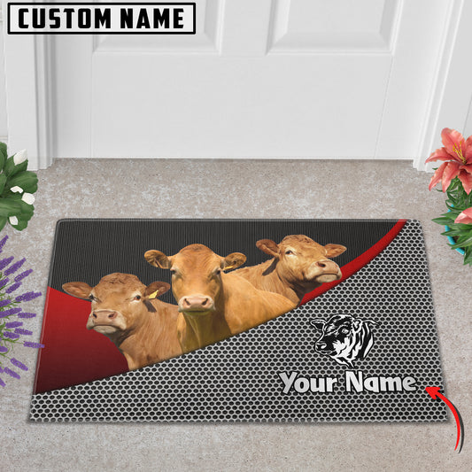 Joycorners Limousin Metal Pattern Doormat