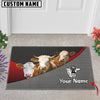 Joycorners Simmental Metal Pattern Doormat