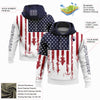 Joycorners Personalized Name US Flag Fishing US Flag 3D Hoodie