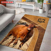Joycorners Personalized Salers In Field Farmhouse Rug