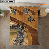 Joy Corners Australian Cattle Dog Customized Name 3D Bedding Set