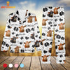 Joycorners Gelvy Cows Cattle Pattern 3D Pajamas