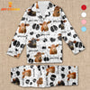 Joycorners Gelvy Cows Cattle Pattern 3D Pajamas