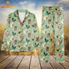 Joycorners Chicken Floral Pattern 3D Pajamas