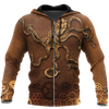 Joycorners Custom Name Octopus Steampunk Mechanic Printed 3D Hoodie