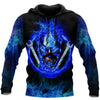Joycorners Custom Name Mechanic Ghost Rider Printed 3D Hoodie