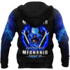 Joycorners Custom Name Mechanic Ghost Rider Printed 3D Hoodie