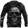 Joycorners Custom Name Mechanic Skull Printed 3D Hoodie