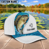 Joycornerss Custom Name Crappie Fishing Blue Water 3D Classic Cap