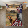 JoyCorners Jersey 3D US Flag Bedding Set