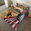 JoyCorners Jersey 3D US Flag Bedding Set