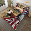 JoyCorners Hereford 3D US Flag Bedding Set