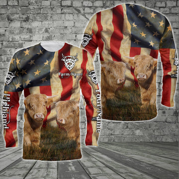 Joycorners Highland Customized Name Long Sleeve Shirt For Philip