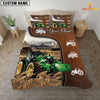 JoyCorners Tractor On Farm Brown 3D Bedding Set