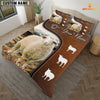 JoyCorners Sheep On Farm Brown 3D Bedding Set