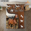 JoyCorners Horse Jersey On Farm Brown 3D Bedding Set