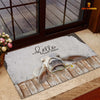 Joycorners Brahman Cattle Hello Sweet Checks Doormat