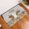 Joycorners Simmental Hello Sweet Checks Doormat